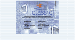 Desktop Screenshot of classic-serviceparts.com